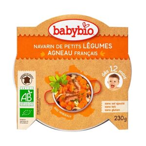 Babybio P'tit Plat Légumes et Agneau Bio dès 12 Mois 230g - Publicité