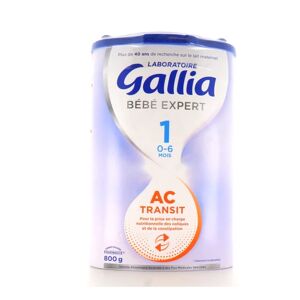 Gallia Bebe Expert AC Transit 1er Age 800g