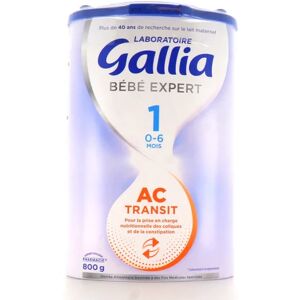 Gallia Bébé Expert AC Transit 1er Âge 800g - Publicité