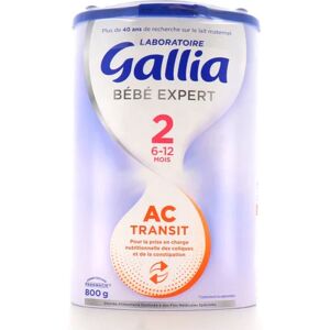 Gallia Bébé Expert 2ème Âge AC Transit 800g