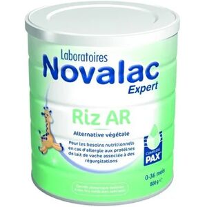 Novalac Riz AR 0-36 Mois 800g - Publicité