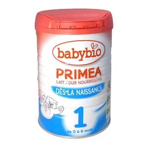 Babybio Lait 1er âge Priméa Bio 0 à 6 mois 900g - Publicité