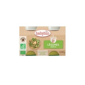 Babybio Pdt/Haricot Vert 2X130g - Publicité