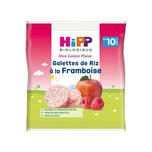 Hipp Gâteaux de Riz aux Framboises Bio 30g - Publicité