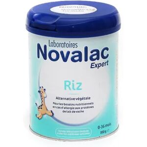 Novalac Expert Riz Alternative Végétale 0-36 Mois 800g - Publicité