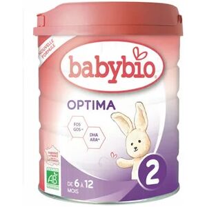 BabyBio 2ag Optima Lait Bio 800g - Publicité