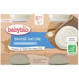 BabyBio Brasse Nature 2x130g - Publicité