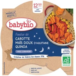 Babybio Petit Plat Légumes au Quinoa Bio dès 12 mois 230g - Publicité