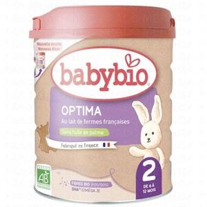 Babybio Lait Infantile - Optima 2 Boite De 800g - Publicité