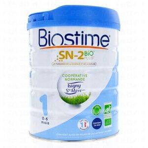 BIOSTIME Lait SN-2 Bio plus 1er âge 0-6mois 800g - Publicité