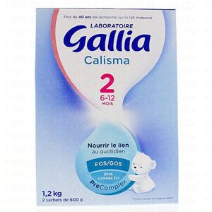 GALLIA Calisma 2ème âge sachet 2x600g - Publicité