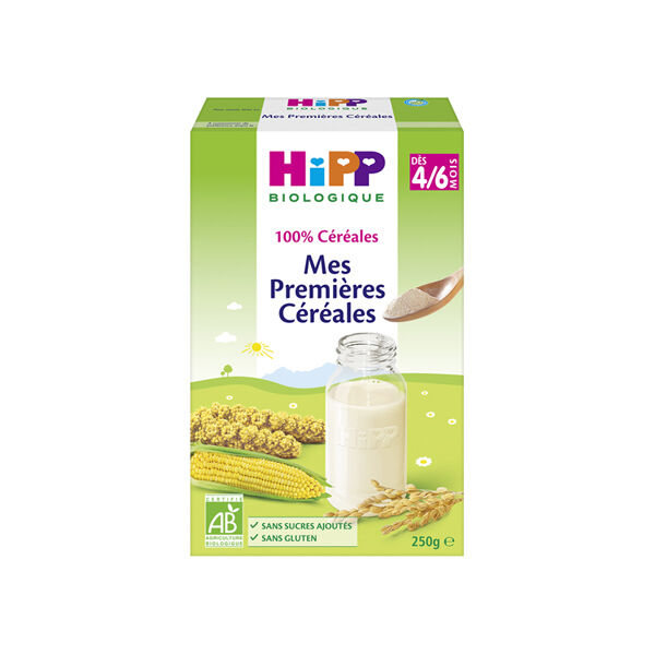 Hipp Bio 100% Céréales Mes Premières Céréales +4m 250g