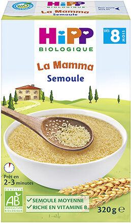 Hipp Bio La Mamma Semoule +8m 320g