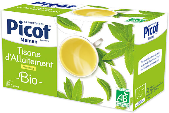 Picot Maman Tisane d'Allaitement Bio Verveine 20 sachets