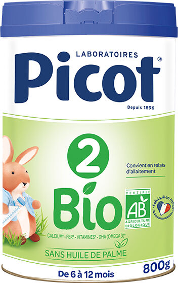 Picot Bio Lait 2ème Âge 800g