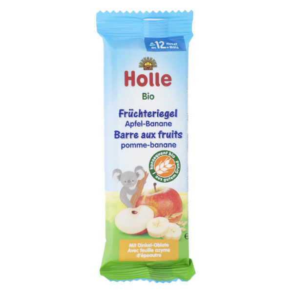 Holle Barre Pomme Banane Bio +12m 25g