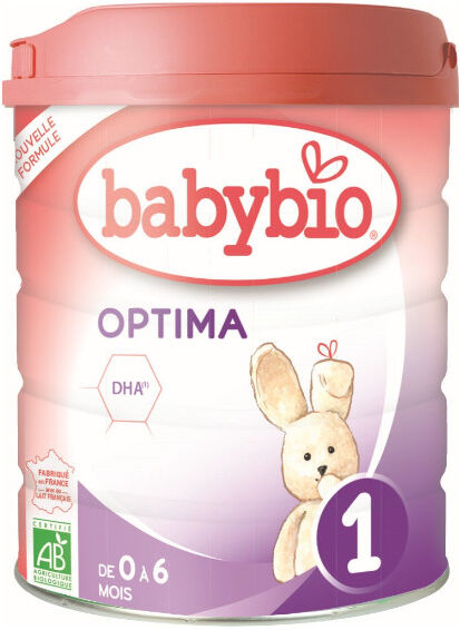 Babybio Optima Lait 1er Âge Bio 800g