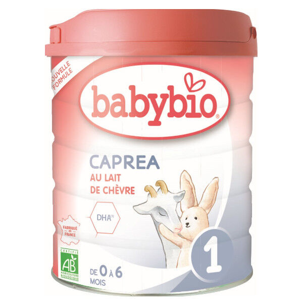 Babybio Caprea Lait de Chèvre 1er Âge Bio 800g