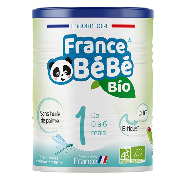 France Bébé Nutrition France Bébé Bio Lait 1er Âge 400g