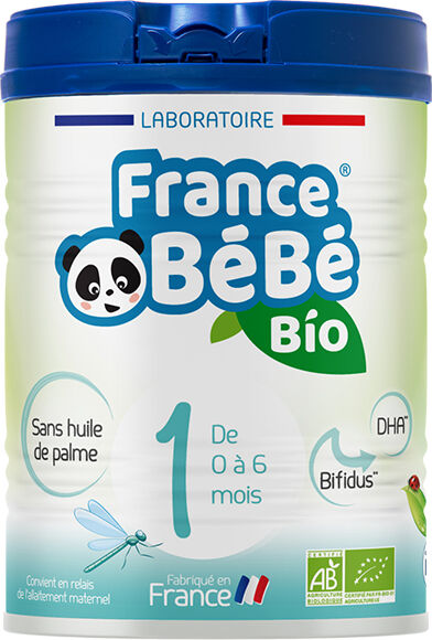 France Bébé Nutrition France Bébé Bio Lait 1er Âge 800g