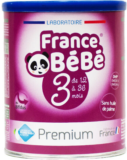 France Bébé Nutrition France Bébé Premium Croissance Lait 3ème Age 400g