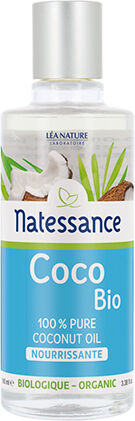 Natessance Huile de Coco Bio 100% Pure 100ml