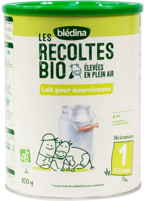 Blédina Récoltes Bio 1er Age 800g