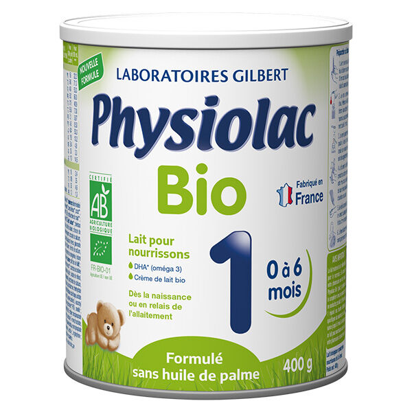 Physiolac Bio Lait 1er Age 400g