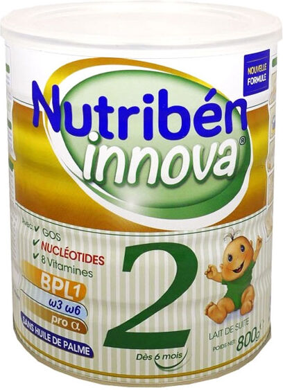 Nutriben Nutribén Innova Lait 2ème Age 800g