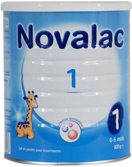 Novalac Lait 1er Âge 800g