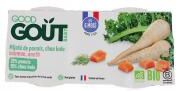 Good Goût Mijoté de Panais et Chou Kale au Saumon 6 Mois Bio 2 Pots - Carton 2 pots de 190 g