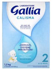 Laboratoire Gallia Calisma 2Eme Âge 1200 g de 6 a 12 Mois - Boîte 2 sachets de 600 g