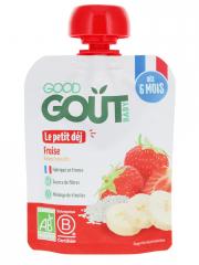 Good Goût Le Petit Déj Fraise dès 6 Mois Bio 70 g - Gourde 70 g