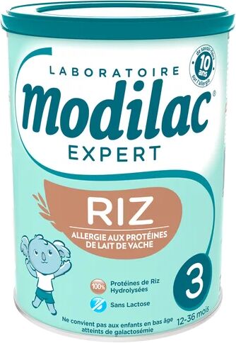 Modilac Expert Riz 3ème Âge 800g