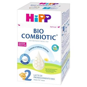 HiPP Combiotic 2 Latte di Proseguimento in Polvere Dopo il 6 Mese, 600g