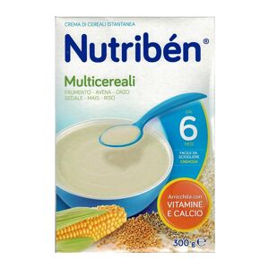 Nutribén Multicereali - Crema Di Cereali Istantanea Da 6m+, 300g