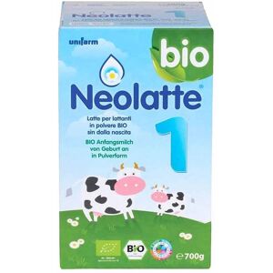 Neolatte DHA 1 Bio Latte per Lattanti in Polvere sin dalla Nascita, 700g