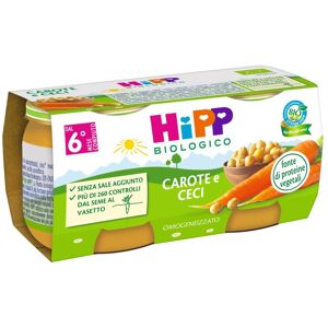 carote e ceci hipp biologico 2x80g