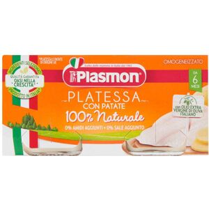 Plasmon Omogeneizzato Platessa 2 Vasetti Da 80 g