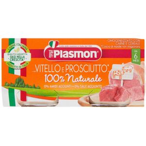 Plasmon Omogeneizzato Vitello E Prosciutto 2 Vasetti Da 80 G