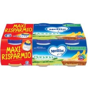 Mellin OMOGENEIZZATO Banana 6X100G