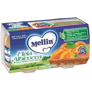 Mellin Omogeneizzato Mela Albicocca 2X100G