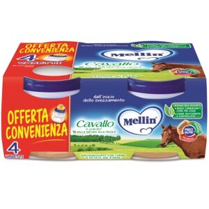 Mellin OMOGENEIZZATO Cavallo 4X80G