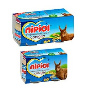 Nipiol Omog Coniglio 80 g 2 Pezzi