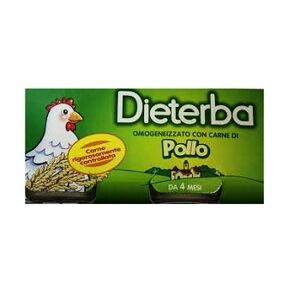 Dieterba Omogeneizzato Pollo 3 Vasetti Da 80 G