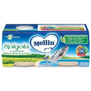 Mellin OMOGENEIZZATO Di Spigola 2 X 80 G