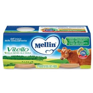 Mellin OMOGENEIZZATO Di Vitello 2 X 80 G