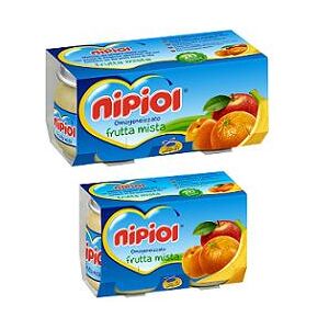 Nipiol Omogeneizzato Frutta Mista 2X80 g