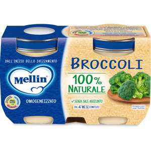 Mellin Omogeneizzato Broccoli 2X125G