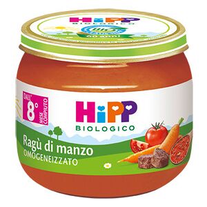 Hipp Biologico Baby Sugo Ragù Di Manzo 2X80 G